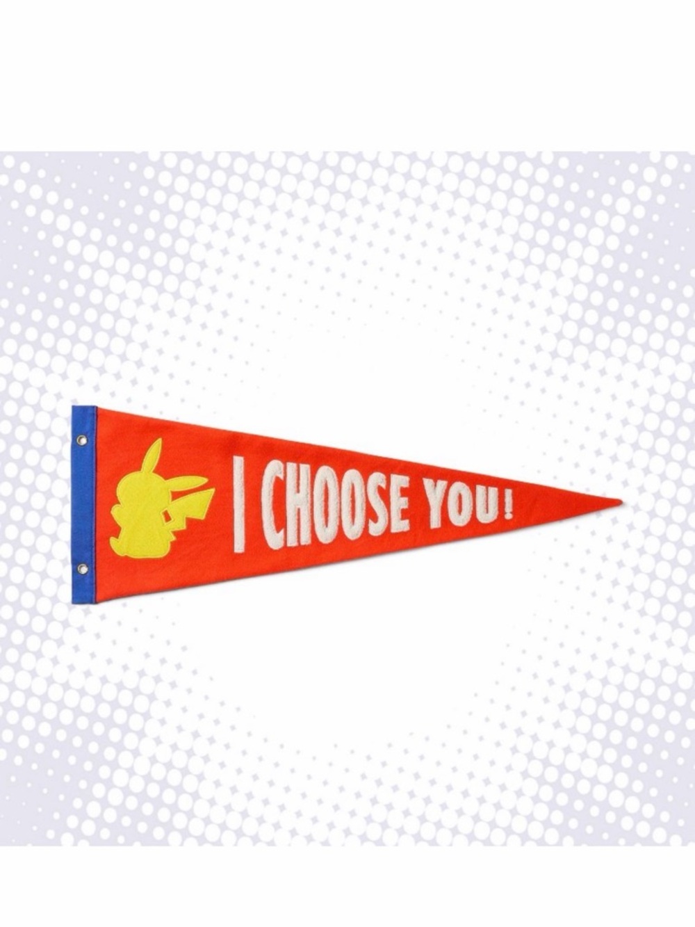 Pikachu I Choose You Pennant from Pokémon x Target in Hand